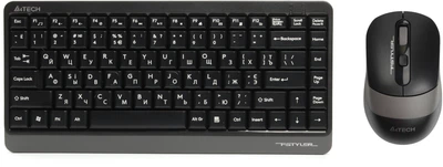 Комплект беспроводной A4Tech Fstyler FG1110 Grey (4711421987684)