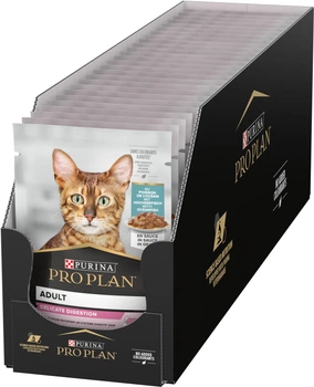 Вологий корм Purina Pro Plan Delicate Digestion для котів з чутливим травленням з рибою 85 г