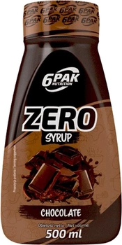 Substytut żywności 6PAK Nutrition Syrup Zero 500 ml Czekolada (5902811812948)