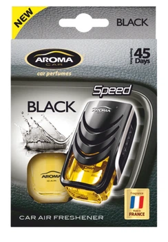 Ароматизатор Aroma Car Speed Black жидкий для авто с длительным ароматом освежитель воздуха (LI-D_22-O)