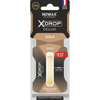 Ароматизатор целлюлозный с капсулой Nowax серия X Drop Deluxe - Gold (NX00065)