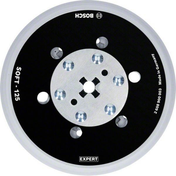 Опорна тарілка універсальна з отворами Bosch EXPERT Multihole, 125 мм, м'яка (2608900003)