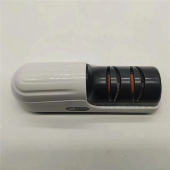 Электрическая точилка для ножей A-Plus AP82 аккумуляторная, 3 скорости, USB зарядка Белый