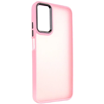 Чохол TPU+PC Lyon Frosted для Motorola Edge 50 Fusion / G85 Pink