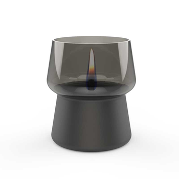 Біосвічка настільна Amaryllis 14 Black/Smoke Glass