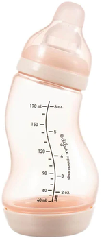 Пляшечка для годування Difrax S-Bottle Natural антиколікова із силіконовою соскою 170 мл Blossom (705 Blossom)