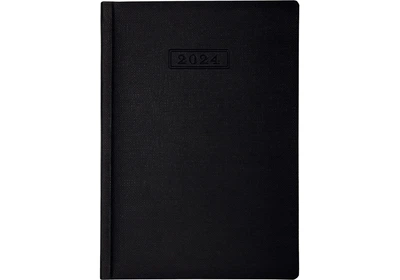 Ежедневник 2024 А5 Optima Dublin O26125-** - Черный