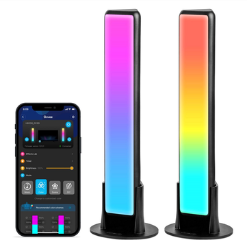 Набор адаптивной подсветки Govee H6056 RGBICWW WiFi + Bluetooth Flow Plus Light Bars RGB Черный (H60563D1)