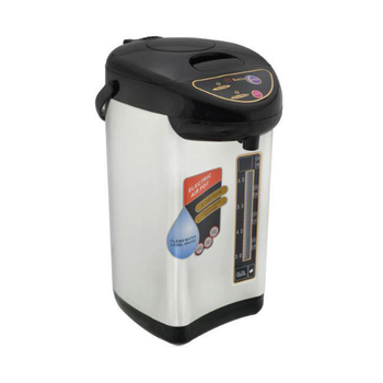 Термопот электрический чайник-термос Domotec MS-6000 6 л 800W Black/Steel