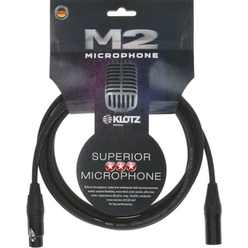 Кабель мікрофонний KLOTZ M2 SUPERIOR MICROPHONE CABLE 5 M (228279)