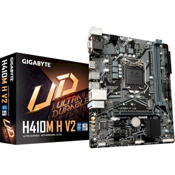 Материнская плата Gigabyte h410m h v2 (s1200, h470, ddr4) h410m_h_v2