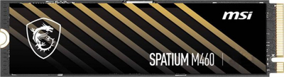 SSD накопитель msi Spatium m460 1tb m.2 2280 PCIe 4.0 x4 NVMe 3d nand tlc (s78-440l930-p83)