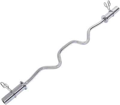 Гриф для штанги EasyFit EF-8059 Z-подібний 1.2 м Ø 50 мм олімпійський (56000067)
