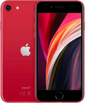 Мобільний телефон Apple iPhone SE 64 GB 2020 (PRODUCT) Red Slim Box (MHGR3) Офіційна гарантія