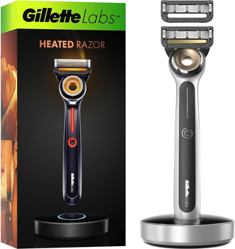 Верстат з підігрівом Gillette Labs Heated Razor 5 лез 2 картриджа зарядна станція