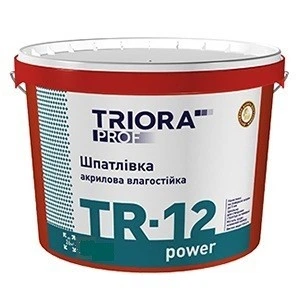 Шпаклевка влагостойкая акриловая TRIORA NEW 0,8кг