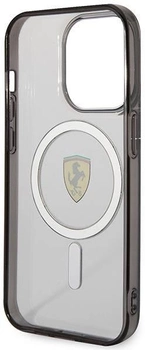 Etui plecki Ferrari Outline Magsafe do Apple iPhone 14 Plus Transparent (3666339121143)