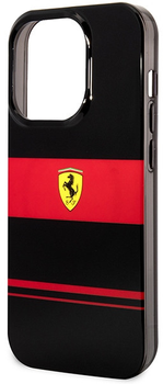 Etui plecki Ferrari IMD Combi Magsafe do Apple iPhone 14 Pro Max Black (3666339096601)