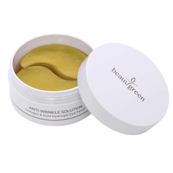 Гидрогелевые патчи с коллагеном и золотом Beauugreen Collagen & Gold Hydrogel Eye Patch, 60 шт