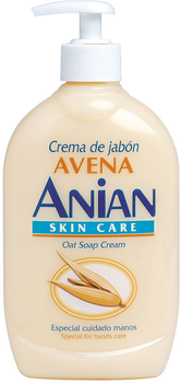Мило Anian Oats Hands Liquid Soap 500 мл (8414716000353)