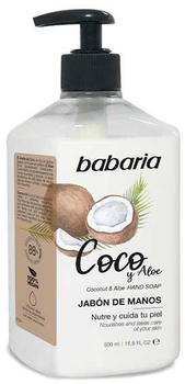 Mydło w płynie Babaria Coco & Aloe Hand Soap 500 ml (8410412027021)