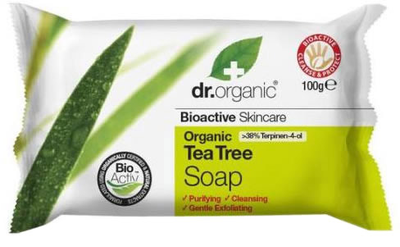 Мило Dr. Organic Tea Tree Soap 100 мл (5060176670907)