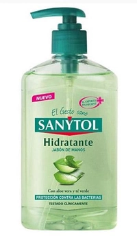Рідке мило Sanytol Moisturizing Hand Soap 250 мл (8411135005037)