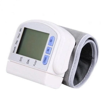 Тонометр Automatic Blood Pressure Monitor на запястье 7.2х27.5см (IS33)