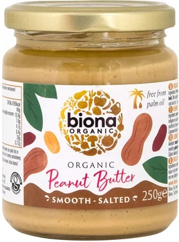 Арахисовая паста Biona Organic соленая 250 г (5032722314863)
