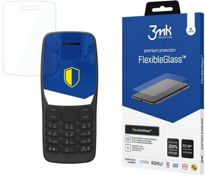 Szkło hybrydowe 3MK FlexibleGlass dla Nokia 110 (5903108483759)