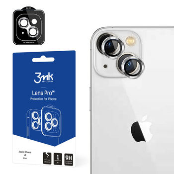 Захисне скло 3MK Lens Protection Pro для камери iPhone 14 з монтажною рамкою (5903108482691)