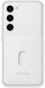 Etui plecki Samsung Frame Cover do Galaxy S23 White (8806094771244)