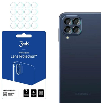 Комплект захисних стекол 3MK Lens Protect для камери Samsung Galaxy M33 5G 4 шт