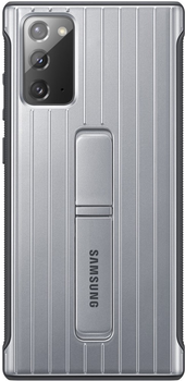 Etui plecki Samsung Protective Standing Cover do Galaxy Note 20 Silver (8806090560279)