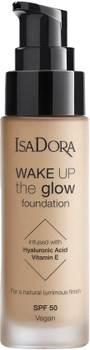 Тональна основа IsaDora Wake Up the Glow Foundation SPF 50 N3 Neutral Light 30 мл (7317851143248)