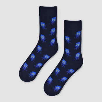 Шкарпетки NOVITI SB002-U-11 Коттон 39-42 Темно-Сині (5905204334577)