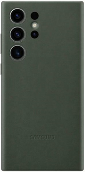 Панель Samsung Leather Cover для Galaxy S23 Ultra Зелений (8806094770360)