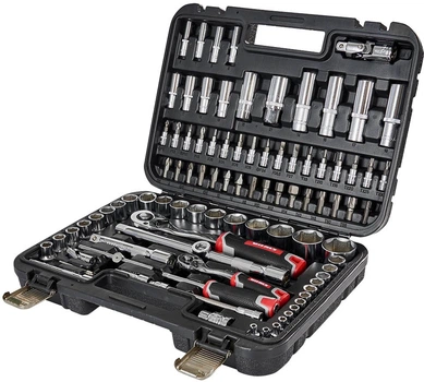 Набор головок торцевых Vitals master 1/4" и 1/2" 94 предмета (186168W)
