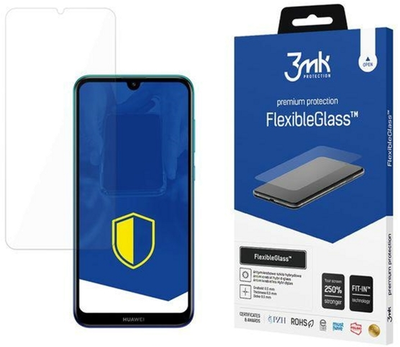 Захисне скло 3MK FlexibleGlass для Huawei Y7 2019 (5903108060400)