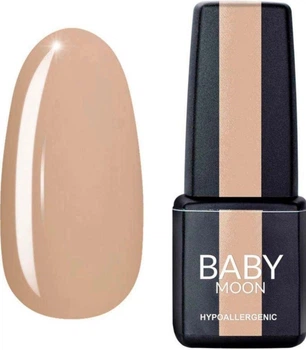 Гель-лак BABY MOON Sensual Nude Gel polish, 6 мл №17 кава з молоком