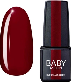 Гель-лак BABY MOON Burgundy Gel polish, 6 мл №05 п'яна вишня