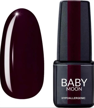 Гель-лак BABY MOON Burgundy Gel polish, 6 мл №10 слива в шоколаді