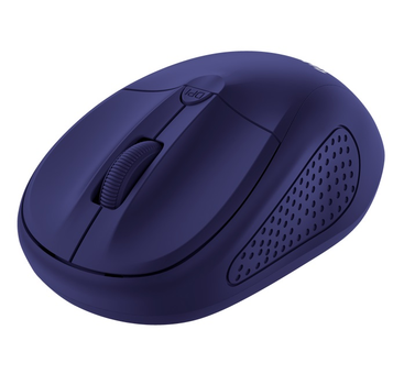 Мышь беспроводная Trust Primo, Matte Dark Blue, USB (2.4 GHz), оптическая, 1000/1600 dpi, 4 кнопки, гнездо для хранения приемника USB, 2xAAA (24796)