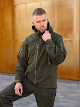 Куртка Undolini Soft Shell Олива 50