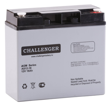Аккумулятор Challenger AS12-18 AGM