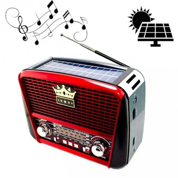Радіоприймач Golon З Mp3 І Сонячною Панеллю