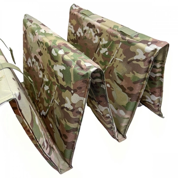 Військовий каремат ЗСУ складаний килимок тактичний каремат 20мм мультикам