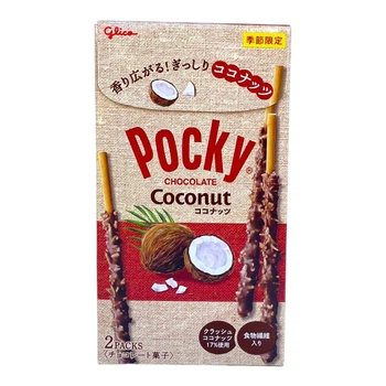 Японські палички в глазурі Glico Pocky Coconut 44 грам