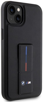 Панель BMW Grip Hot Stamp для Apple iPhone 14 Чорний (3666339121341)
