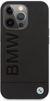Etui plecki BMW Signature Imprint Magsafe do Apple iPhone 14 Pro Black (3666339072209)